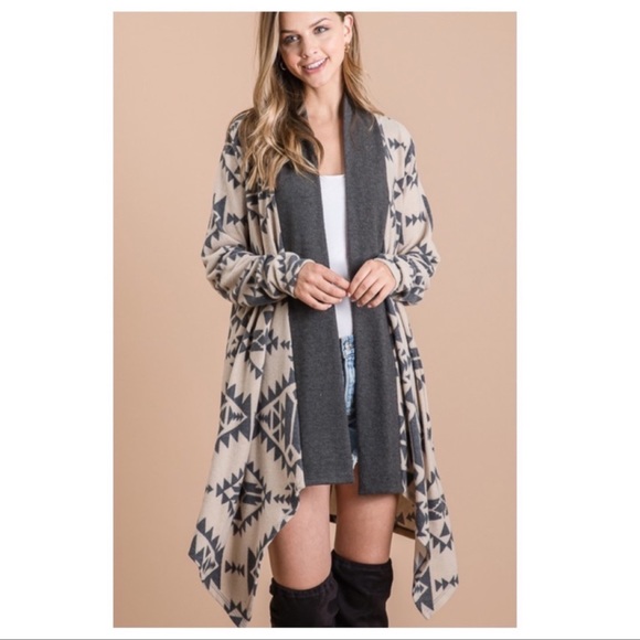 ❗️NEW❗️Aztec Open Cardigan - Picture 8 of 8